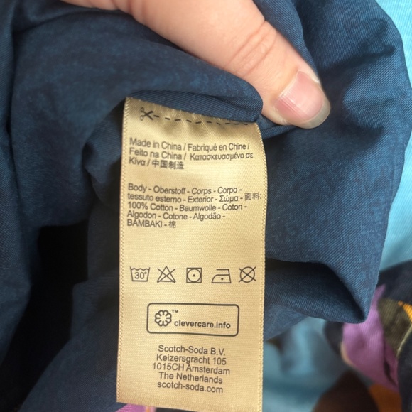 Scotch & Soda design zip-up jacket size L - Picture 5 of 5